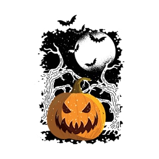 Pumpkin King Jack O Lantern – Scary Halloween Carving T-Shirt