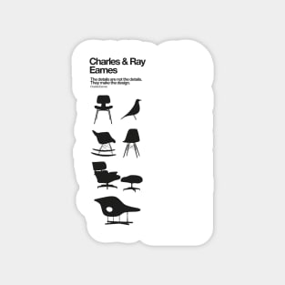 Eames Chairs Collections Magnet