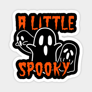 A Little Spooky Scary Halloween Ghosts Costume Magnet