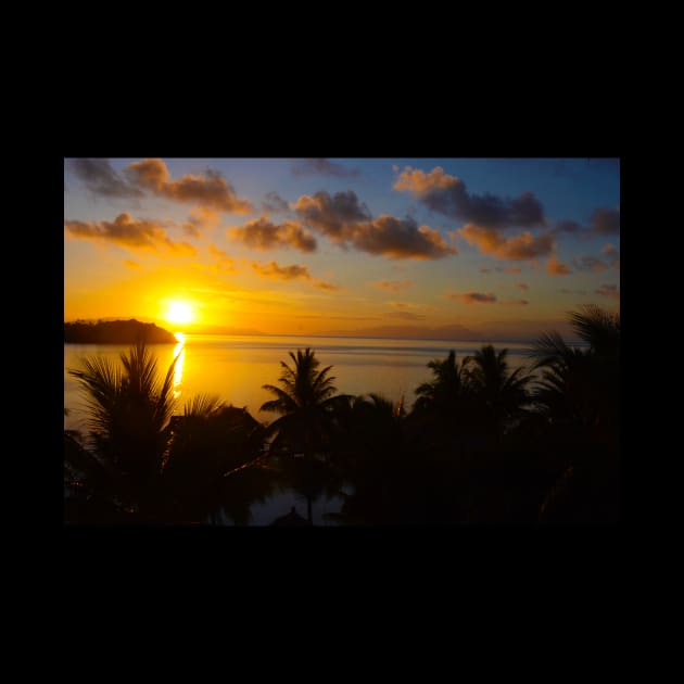 Beautiful sunset in Bora Bora by WelshDesigns