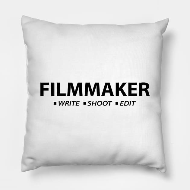 Filmmaker Pillow by dewarafoni