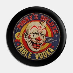 Vintage Clown Vodka Pin