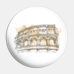 Rome Colosseum Pin