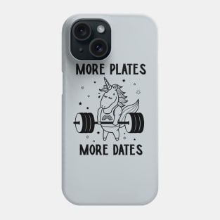 More plates more dates Phone Case