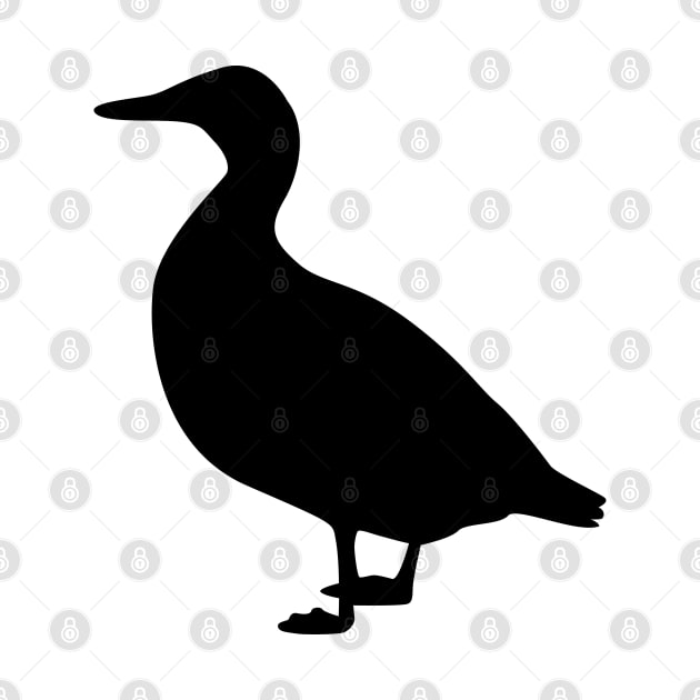 Duck  Silhouette by KC Happy Shop