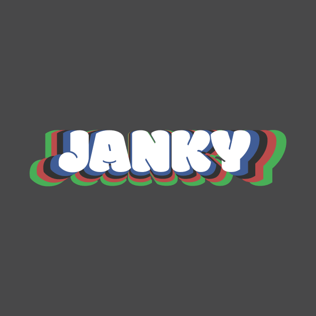 Janky | WUBRG JANKY MTG LOGO by ChristophZombie