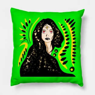 third eye foresight ecopop miracle woman mystic arts Pillow