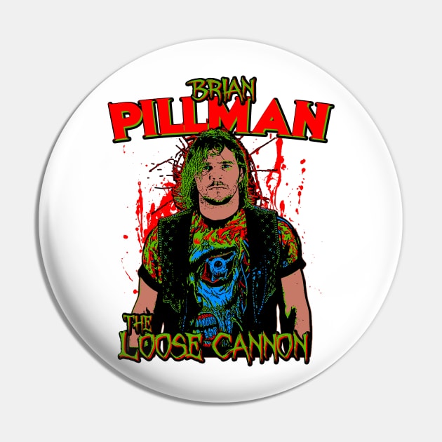 The Loose Cannon Pin by WithinSanityClothing