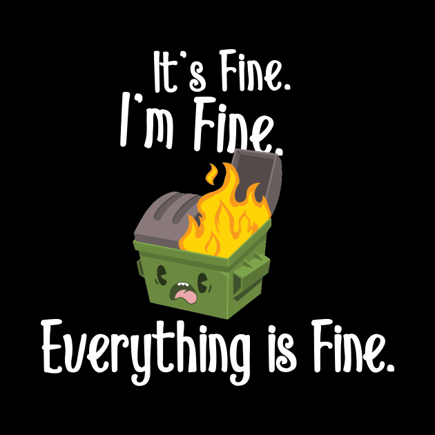 Dumpster Fire by MindsparkCreative