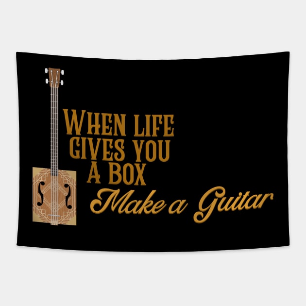 Cigar Box Guitars Tapestry by PCB1981