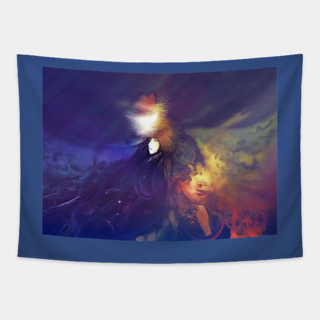 Purple (Life in Time) Tapestry by grantwilson