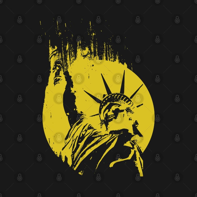 The Statue of Liberty by Krapka Designs