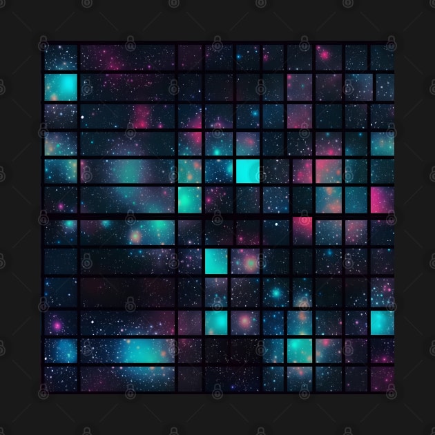 Unfathomable Universe - Infinite Nebula Seamless Pattern by nelloryn