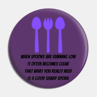 Spoons running low Pin