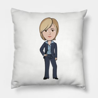 Chibi Chief Karen Vick Pillow