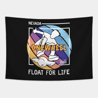 nevada onewheel style - float for life Tapestry