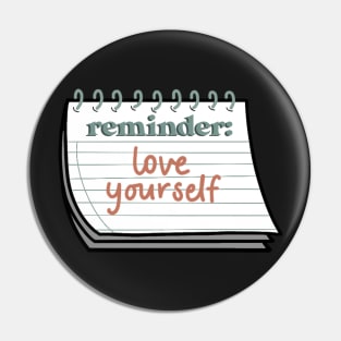 reminder note Pin