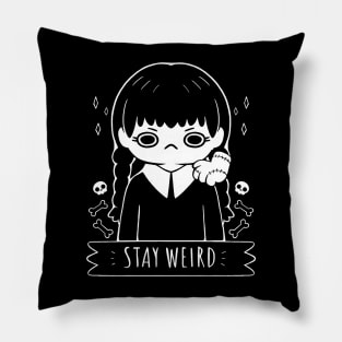 Stay Weird Pillow