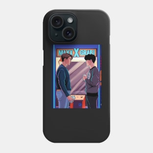 Nick and Charlie- Heartstopper arcade single drawing Phone Case