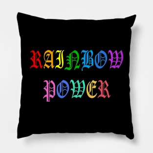 Rainbow Power Pillow