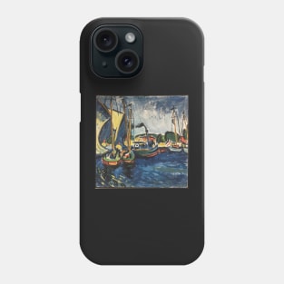 max pechstein artworks with boats Phone Case