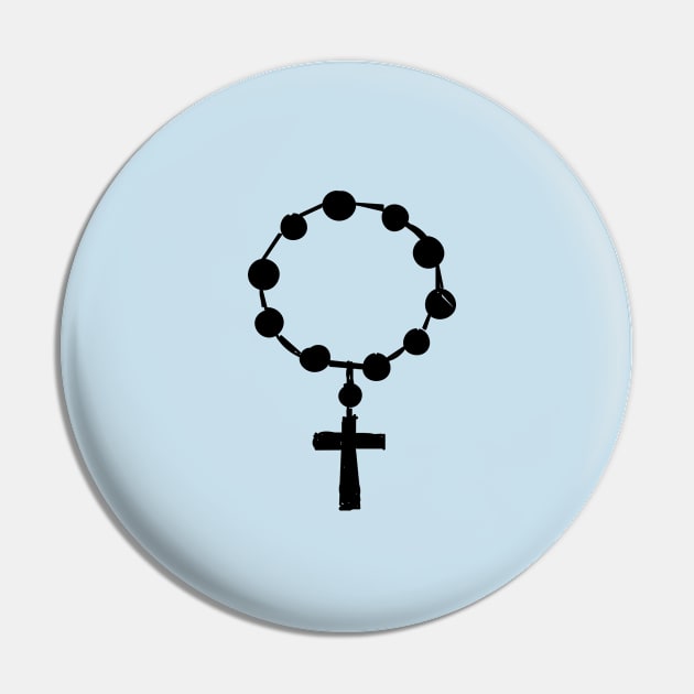 Holy Rosary Pin by FlorenceFashionstyle