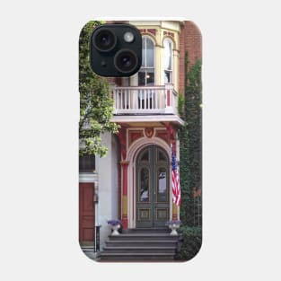 Harrisburg PA - Green and Red Doors Phone Case