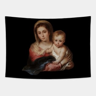 Baby Jesus smiling Tapestry