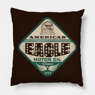 American Eagle Vintage Sign Pillow