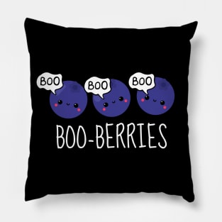 Boo-Berries Funny Blueberries Pillow