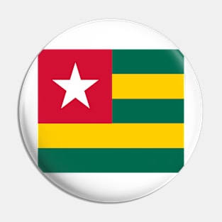 Togolese flag Pin