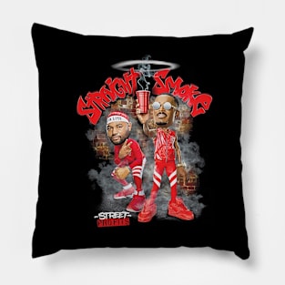 Street Profits Straight Smoke Pillow