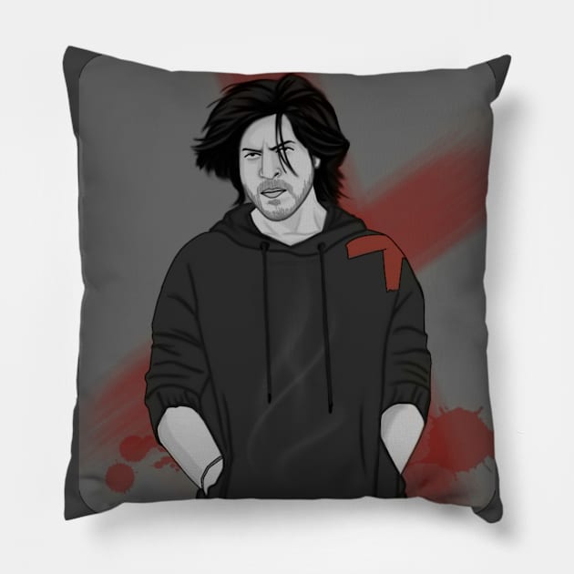 Shah Rukh Khan design D'Yavol X Pillow by ARTCHAN 