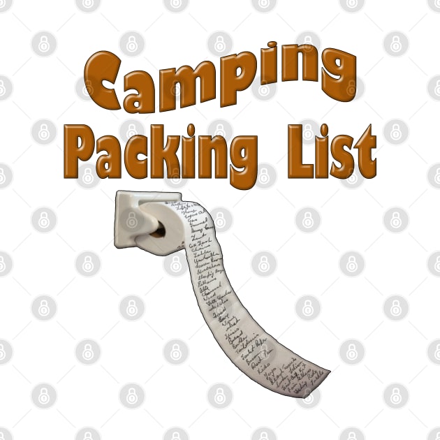 Camping Packing List by DougB