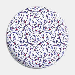 Arabic Turkish pattern #2 - Iznik decor Pin