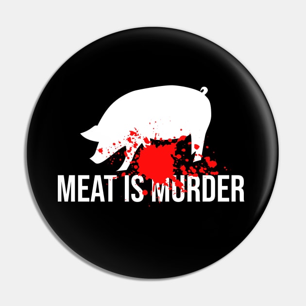 Meat is murder Pin by cypryanus