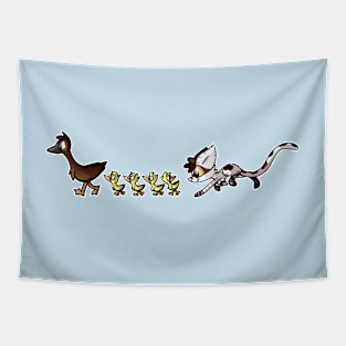 duckling kitty Tapestry