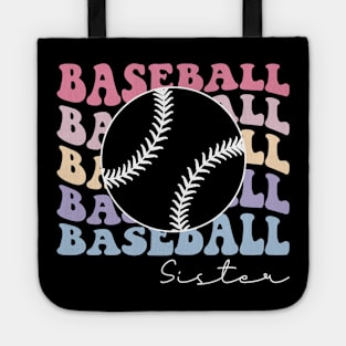 Baseball Sister Cute Tote