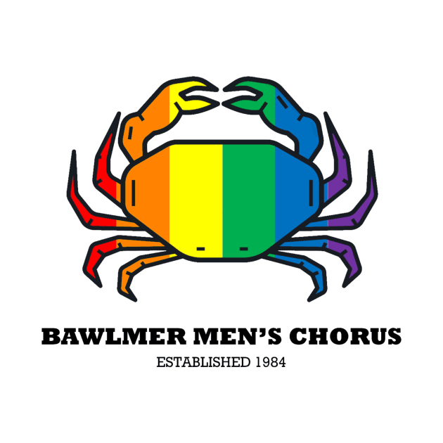 Bawlmer Men's Chorus Crab by baltimoremenschorus