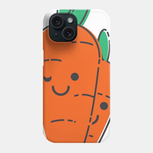 Cute Carrot Phone Case by aditvest