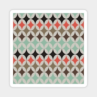 Geometric Hip Pattern Magnet