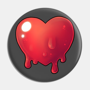 Gooey Heart Pin