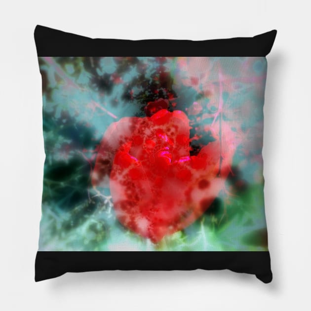 tulip nebula Pillow by DlmtleArt