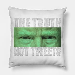 The Truth, Not Tweets Pillow