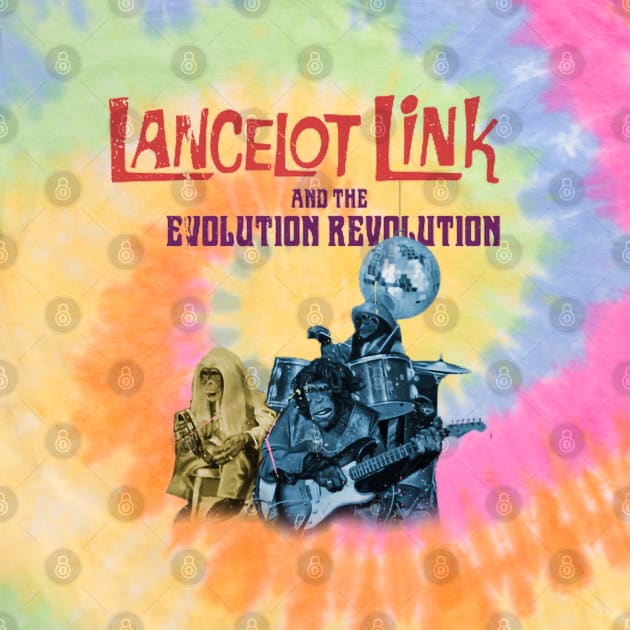 Lancelot Link and the Evolution Revolution by offsetvinylfilm