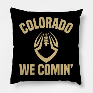 Colorado Football Fan Pillow