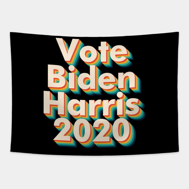 Vote Biden Harris Anti Trump Gift Tapestry by kikiao