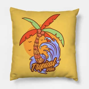 coconut tree Pillow