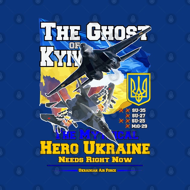 The Ghost of Kyiv - Hero Ukraine by comancha