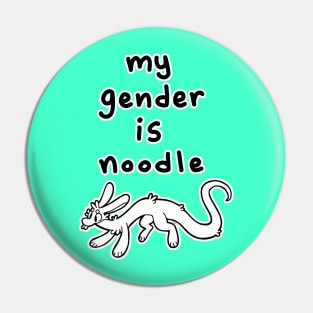 noodle gender Pin